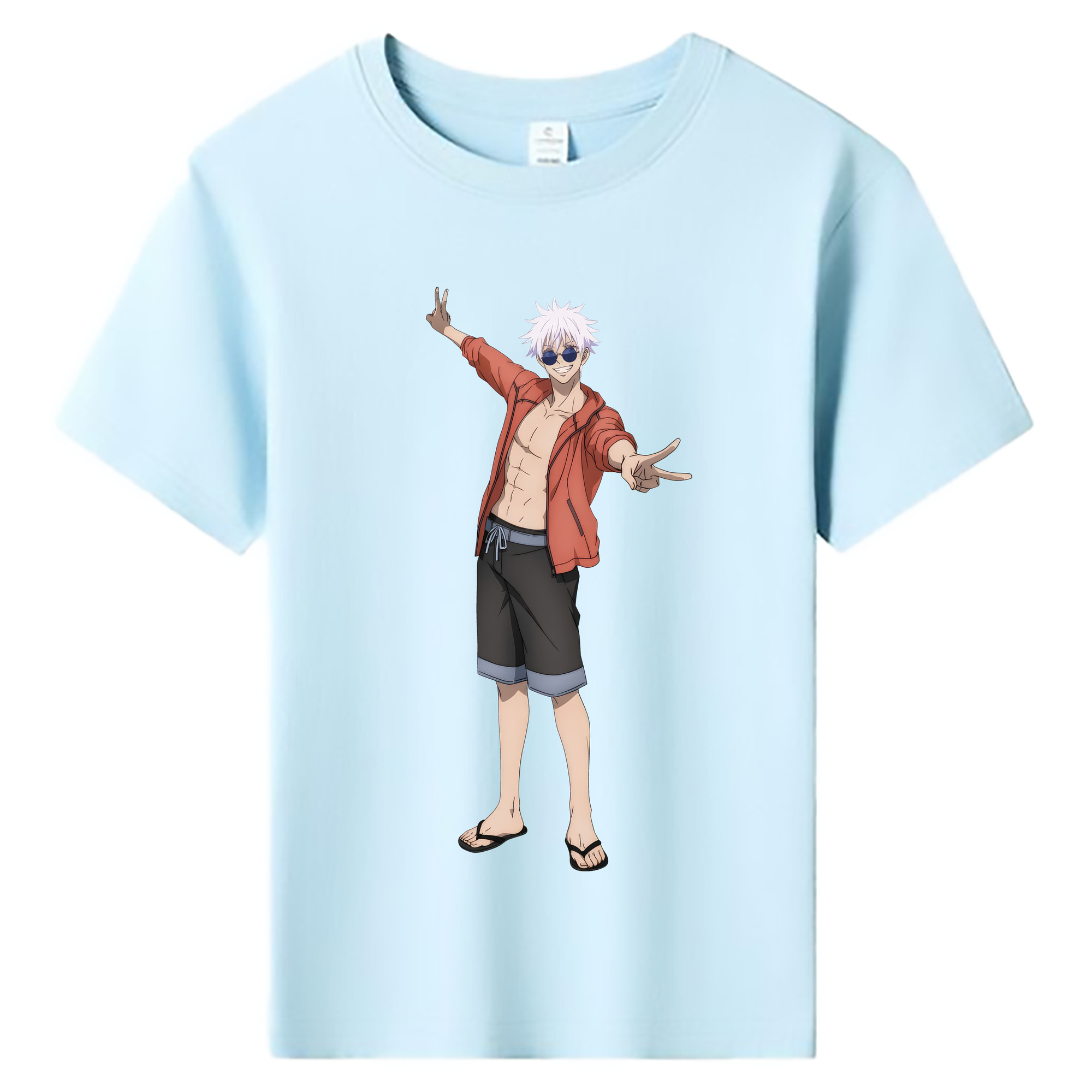 （画像用） 呪術廻戦 Jujutsu Kaisen 綿100％キッズTシャツ（フロントプリント）